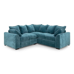 Colbee Large Corner Sofa in Teal