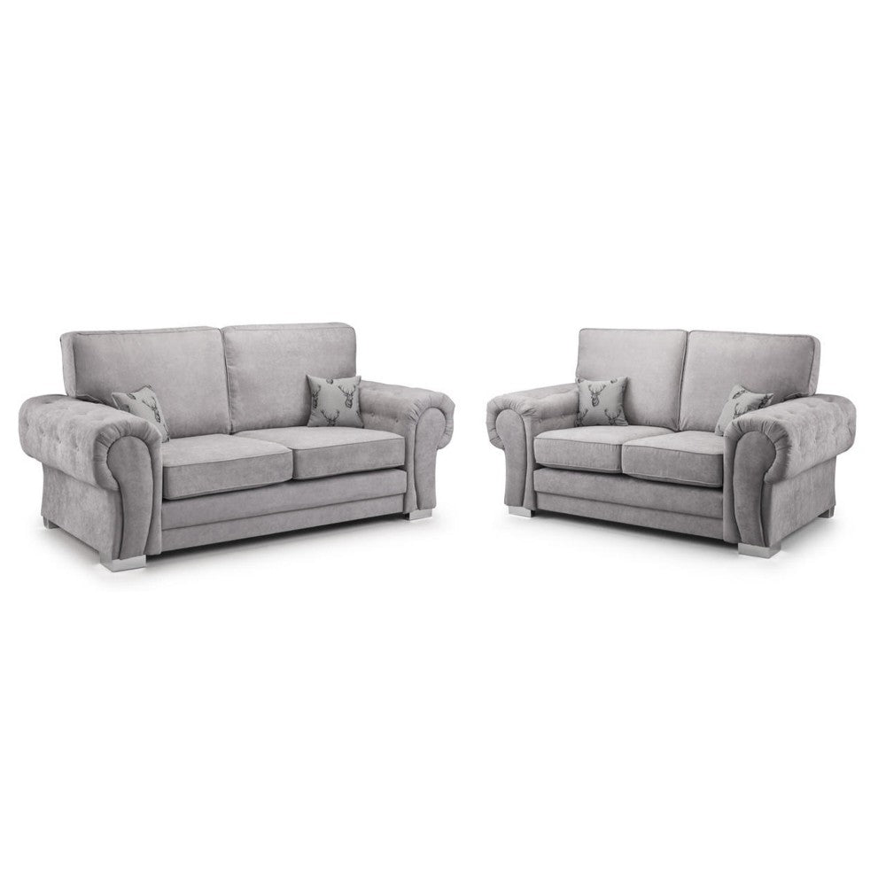 Verona 3+2 Seater Sofa in Grey