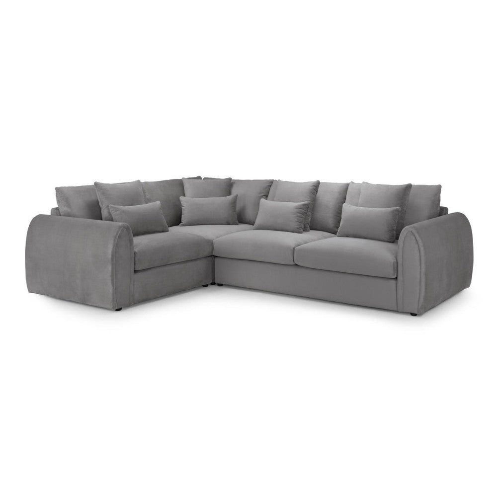 Mirabel Left Hand Facing Corner Sofa in Grey