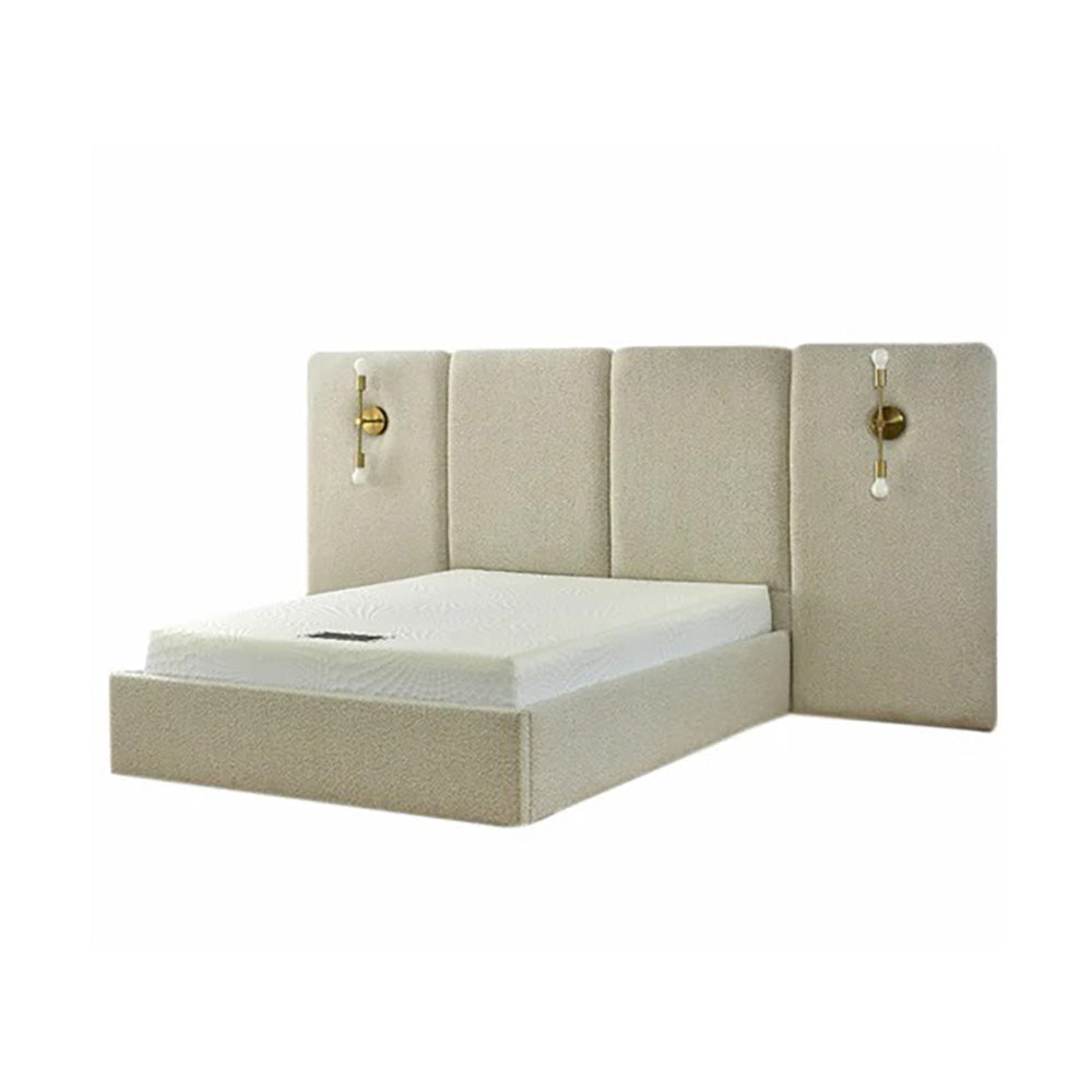 Teddy Light Boucle Bedframe