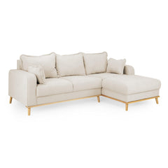 Briar Right Hand facing Corner Sofa in Beige