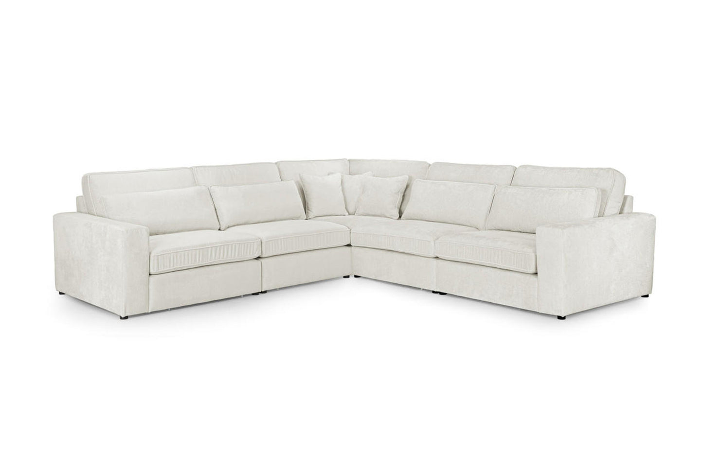 Kiana Modular Sofa Large Corner in Ivory