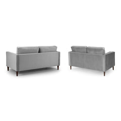 Harper 3+2 Set Sofa in Plush Grey