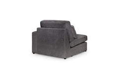 Kiana Modular Sofa Right Hand Arm Piece in Grey