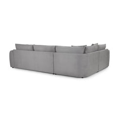 Mirabel Left Hand Facing Corner Sofa in Grey