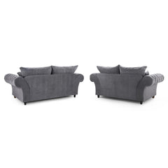 Windsor Fullback 3+2 Set Sofa in Grey