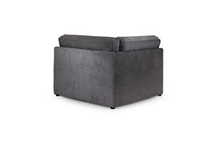 Kiana Modular Sofa Corner Piece in Grey