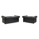 Switch Chesterfield 3+2  Sofa in Black 2 image