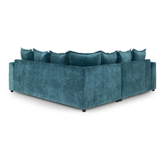 Colbee Large Corner Sofa in Teal