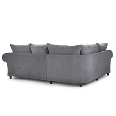 Windsor Fullback Left Hand Facing Corner Sofa in Grey