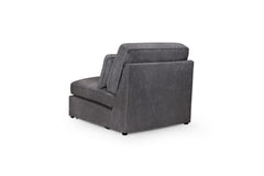 Kiana Modular Sofa Armless Piece in Grey