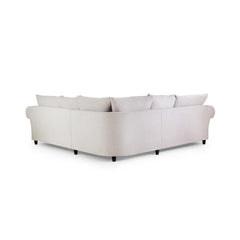 Windsor Fullback Large Corner Sofa in Stone