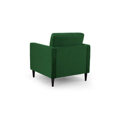 Harper Armchair in Plush Green