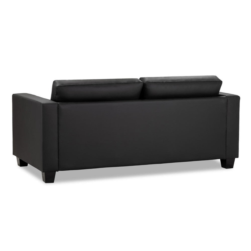 Jerry 3 Seater Sofa in Black