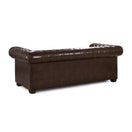 Switch Chesterfield 3 Seater Sofa in Antique Brown 2 image