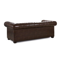 Chesterfield 3 Seater Sofa in Antique Brown