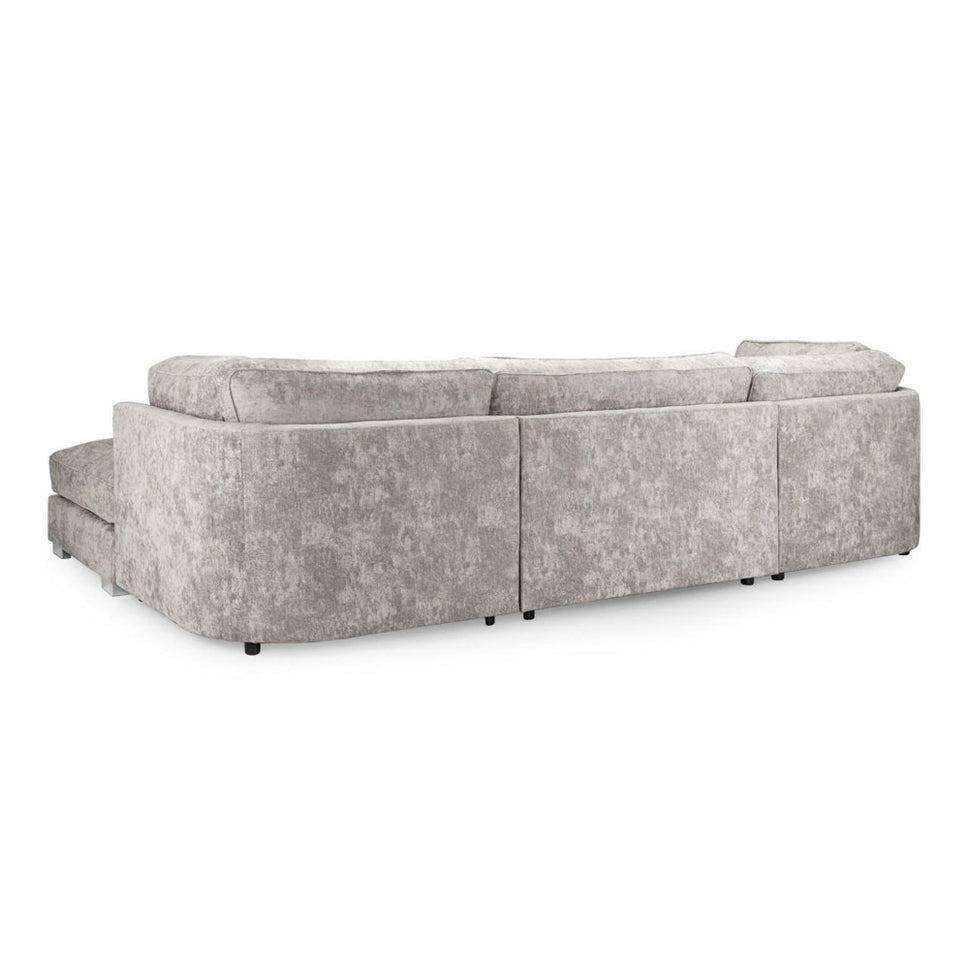 Bishop Fullback U Shape Sofa in Truffle