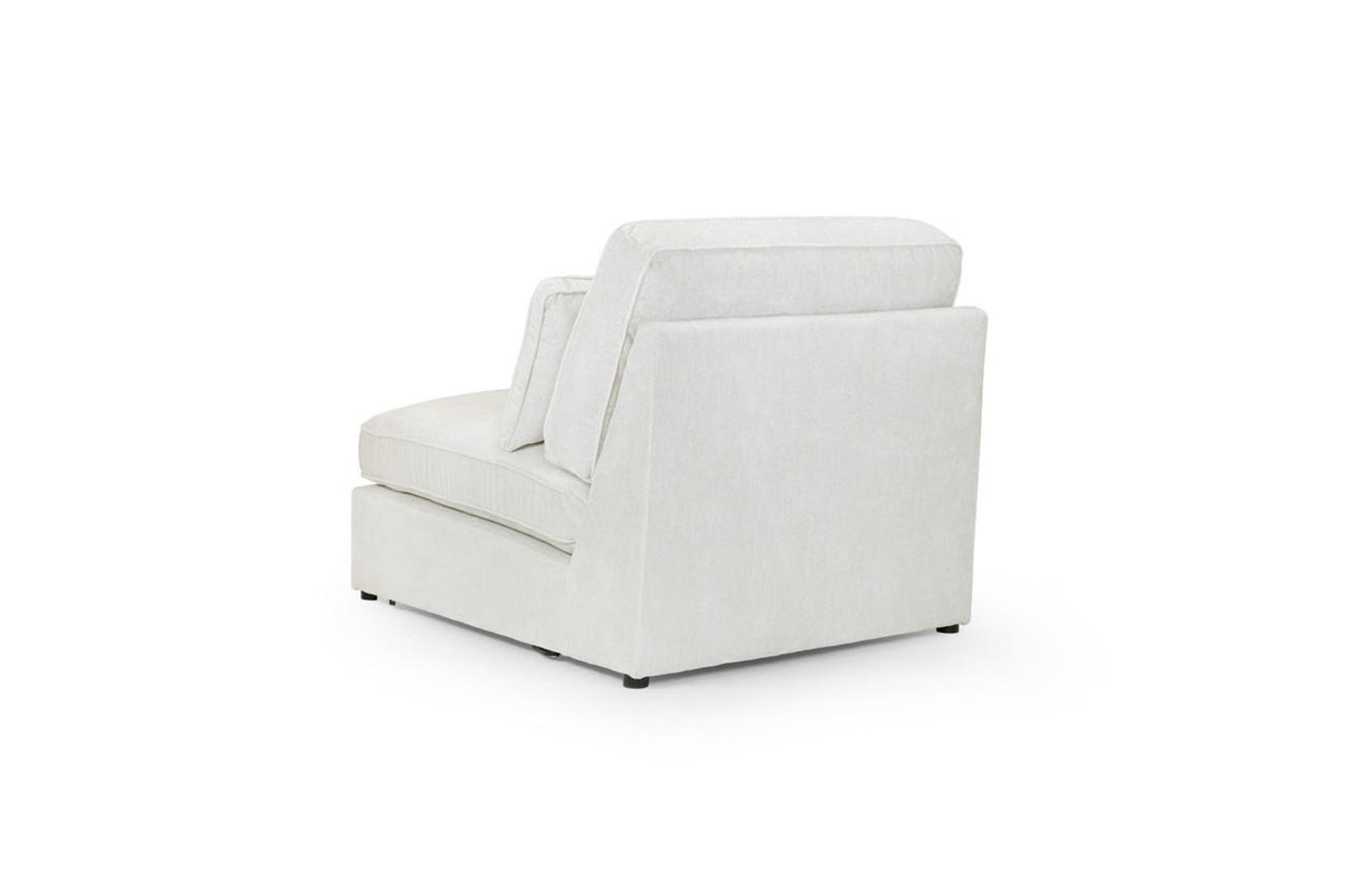 Kiana Modular Sofa Armless Piece in Ivory
