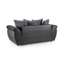 Switch Shannon 3 Seater Sofa in Black/Grey 2 image
