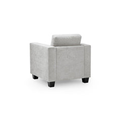 Jerry Armchair in Grey Fabric