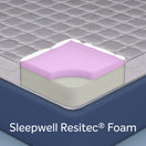 Switch Sleepwell Utsav 2.0 | Resitec Foam | Medium Firm | Neem Fresche Technology | Anti Sag Mattress 3 image