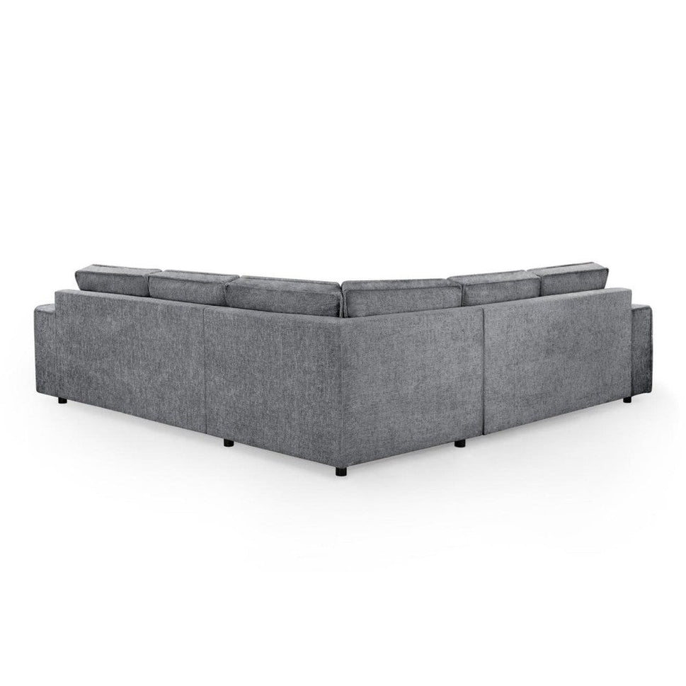Mary Large Corner Sofa in Slate