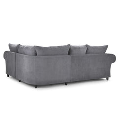 Windsor Fullback Right Hand Facing Corner Sofa in Grey