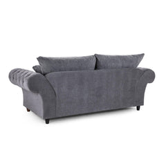 Windsor Fullback 3 Seater Sofa in Grey