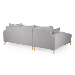 Briar Left Hand facing Corner Sofa in Grey