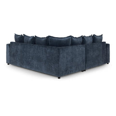 Colbee Large Corner Sofa in Blue