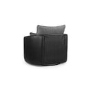 Switch Logan Swivel Chair in Black/Grey 2 image