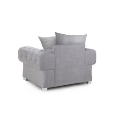 Verona Scatterback Armchair in Grey