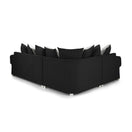 Switch Verona Scatterback Left Hand Facing Corner Sofa in Black 2 image