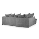 Switch Harley Jumbo Left Hand Facing Corner Sofa in Grey 2 image