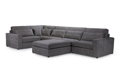 Kiana Modular Sofa Large Corner in Grey