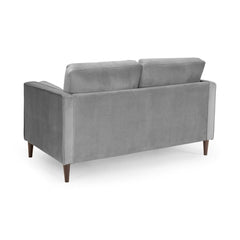 Harper 2 Seater Sofa in Plush Grey