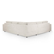 Mary Large Corner Sofa in Cream