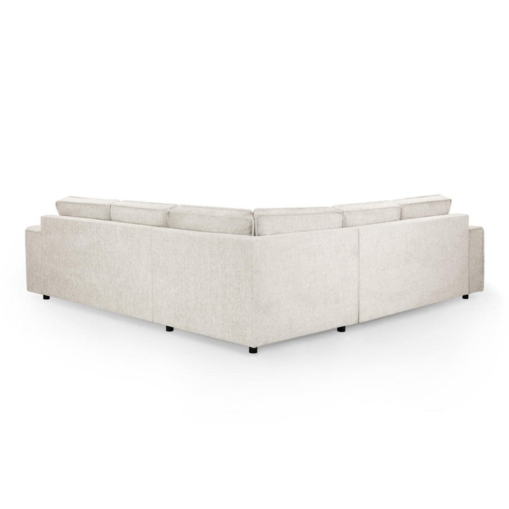 Mary Large Corner Sofa in Cream