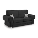 Switch Verona 3 Seater Sofa in Black 2 image