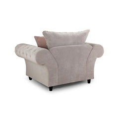 Roma Chesterfield Armchair in Beige