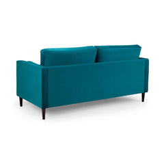 Harper 3 Seater Sofa in Plush Teal