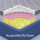 Switch Sleepwell Fitrest Classic | Acuprofile PU Foam | Medium Firm | Neem Fresche Technology | Anti Sag Mattress 3 image