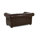 Switch Chesterfield 2 Seater Sofa in Antique Brown 2 image