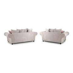 Roma Chesterfield 3+2 Seater Sofa in Beige