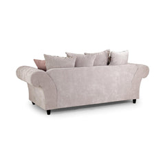 Roma Chesterfield 3 Seater Sofa in Beige