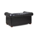 Switch Chesterfield 2 Seater Sofa in Black 2 image