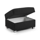Switch Verona Footstool in Black 2 image