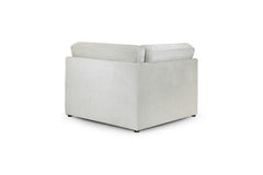 Kiana Modular Sofa Corner Piece in Ivory