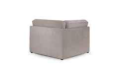 Kiana Modular Sofa Corner Piece in Mocha