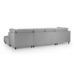 Sloane Sofa U Shape Corner in Grey